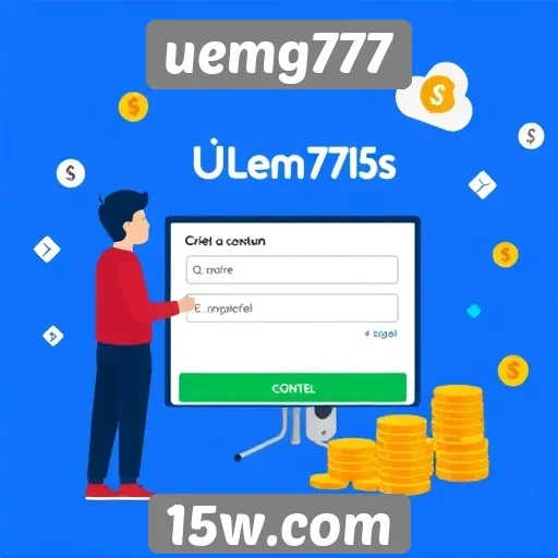 como criar uma conta no site uemg777